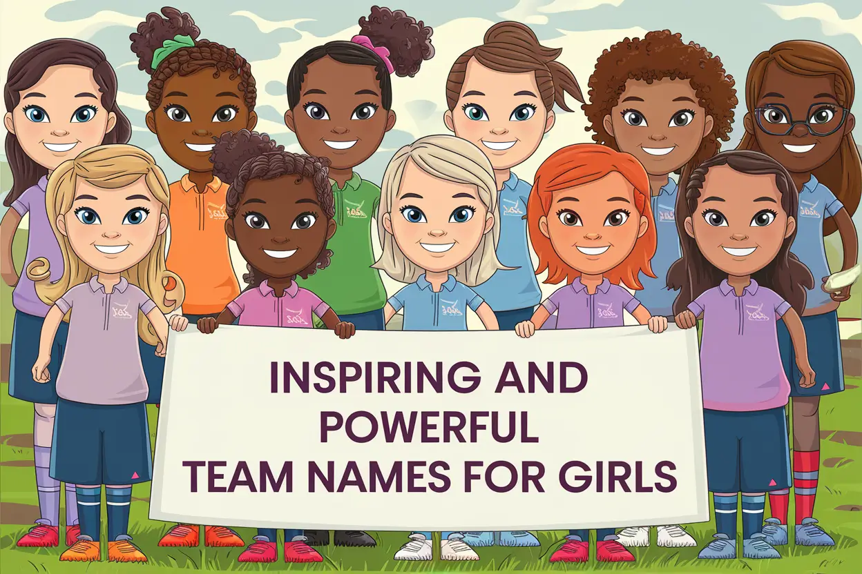 Strong and Powerful Team Names for Girls