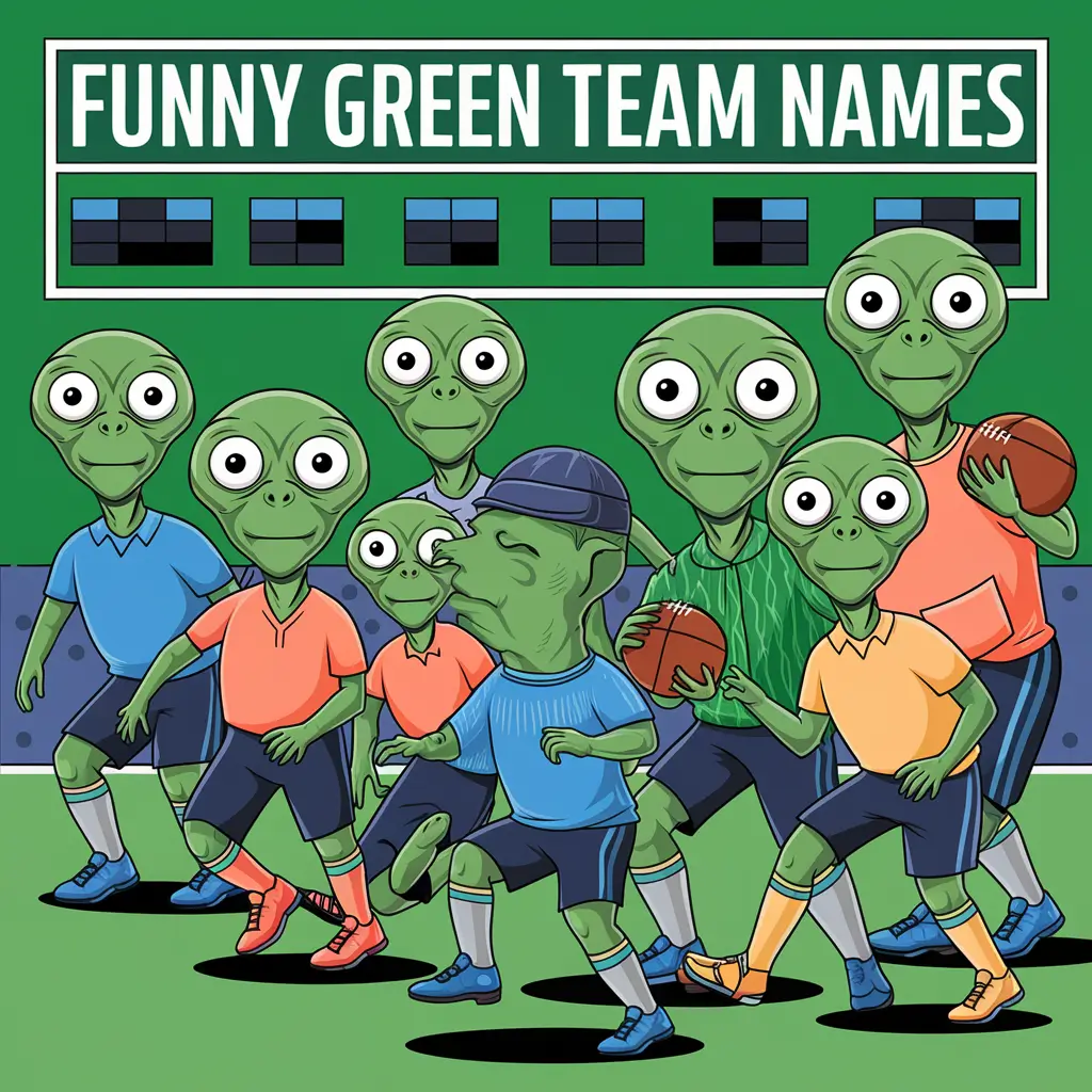 Funny Green Team Names