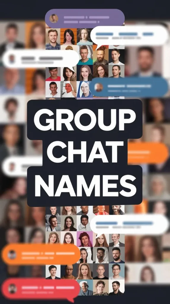 Funny Group Chat Names Ideas