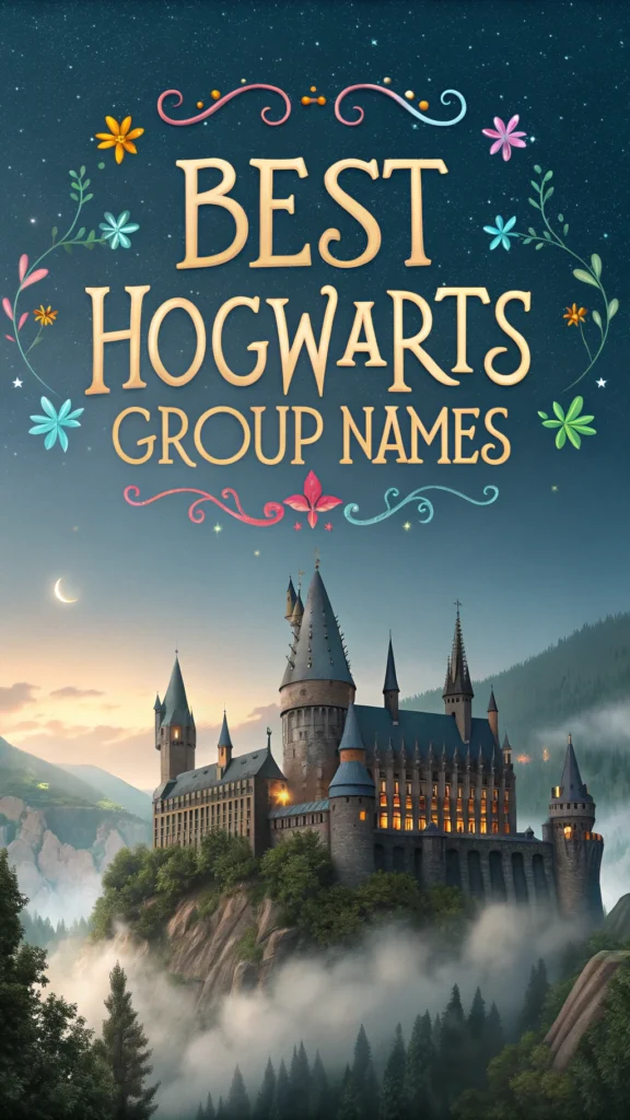 Best Hogwarts Group Names