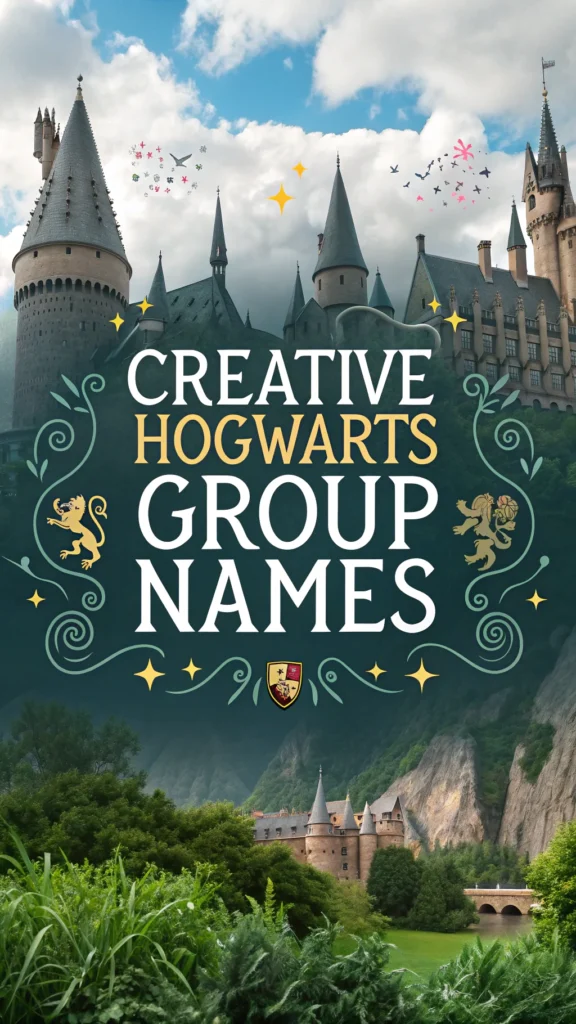 Creative Hogwarts Group Names