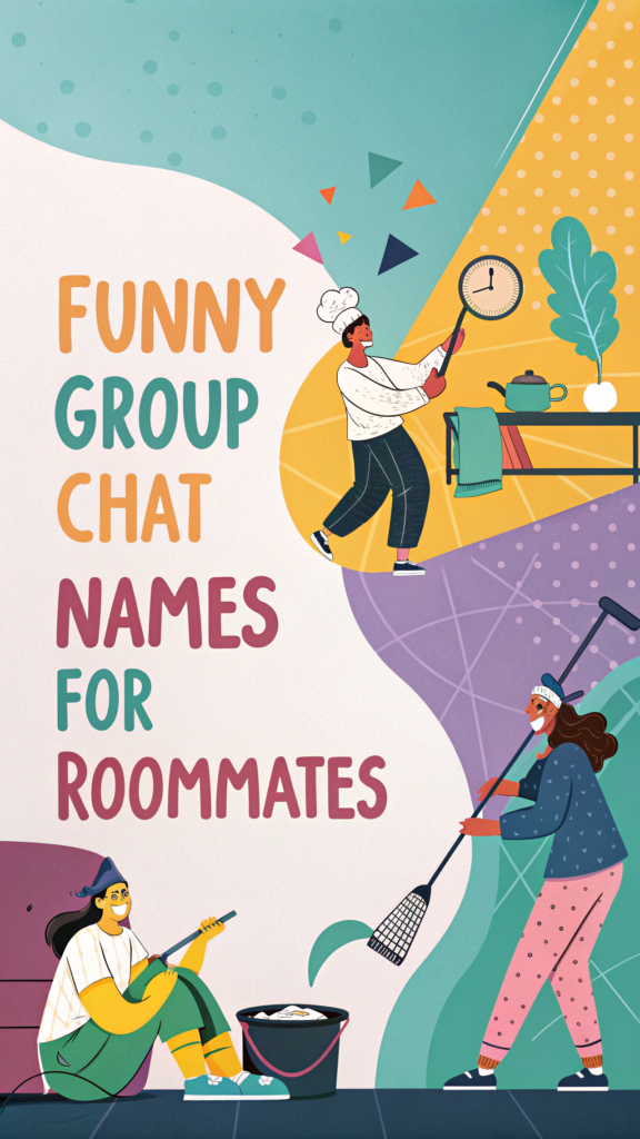 Funny Group Chat Names for Roommates