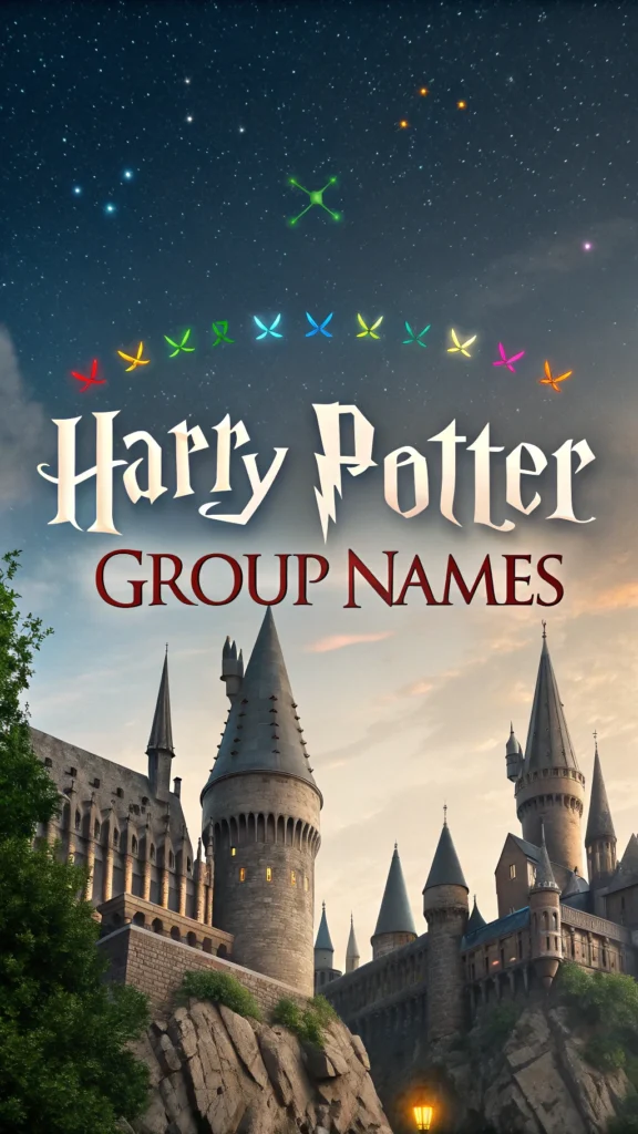 Harry Potter Group Names