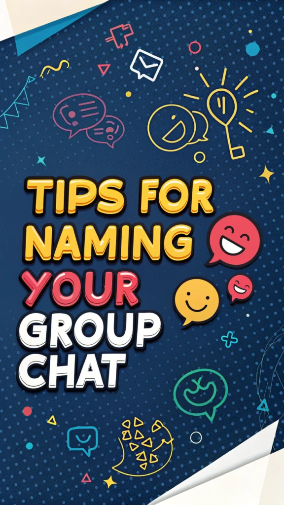 Tips for Naming Your Group Chat