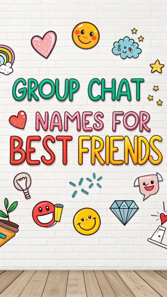 Group Chat Names for Best Friends