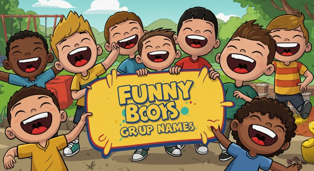 Funny Boys Group Names