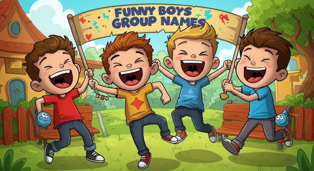 Funny Boys Group Names