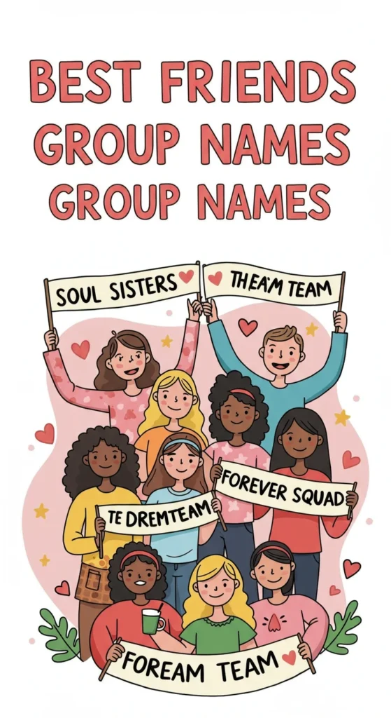Funny Best Friends Groups Names