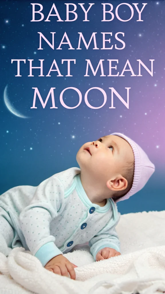 Baby Boy Names That Mean Moon