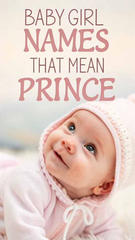 Baby Girl Names That Mean Princess