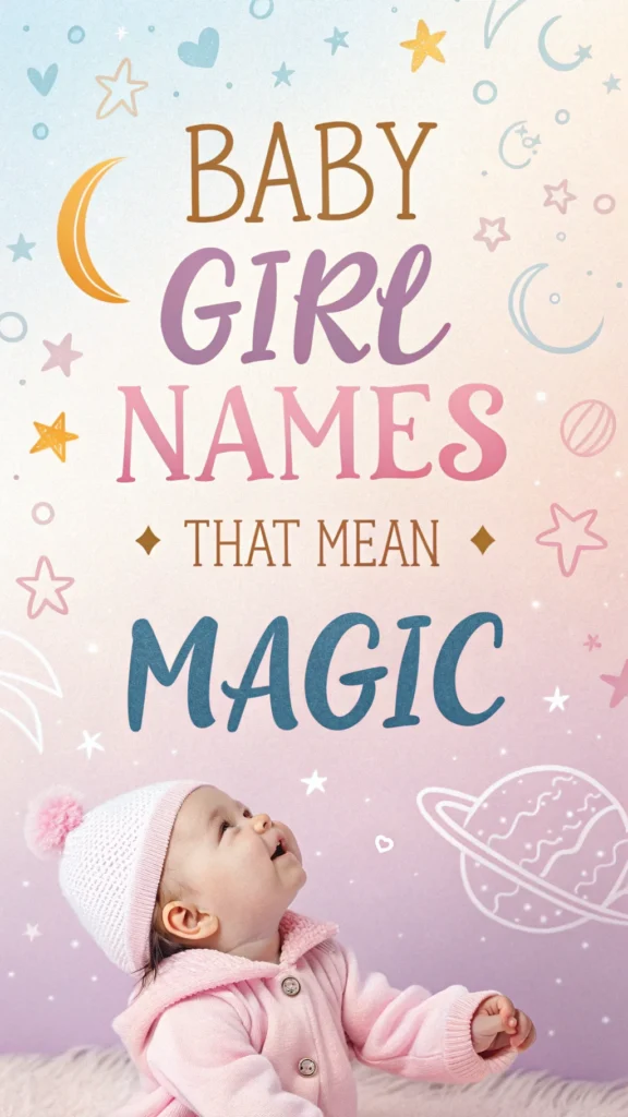 Baby Girl Names That Mean Magic