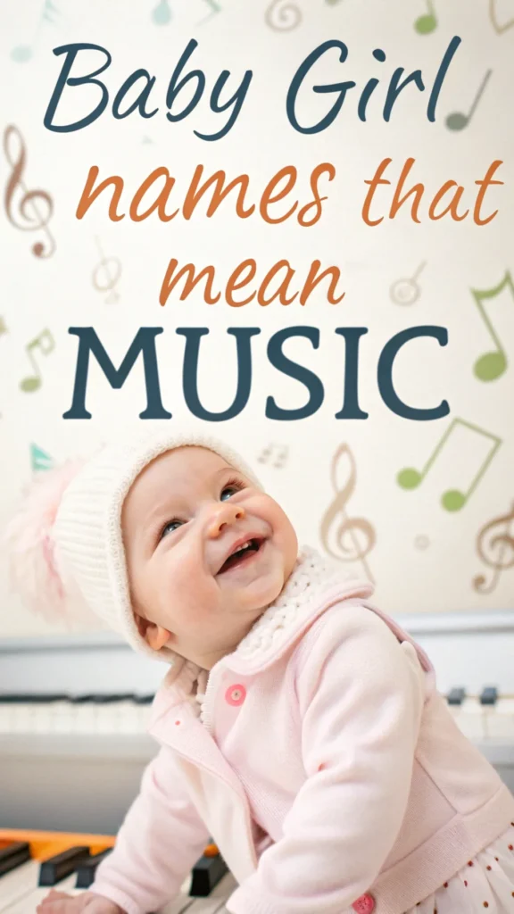 Baby Girl Names That Mean Music