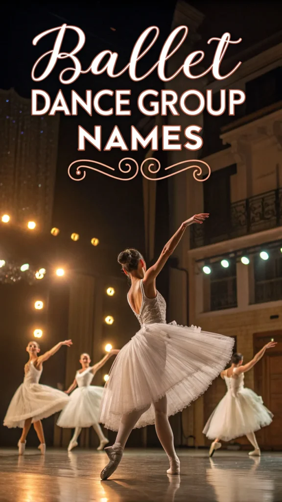 ballet dance group names