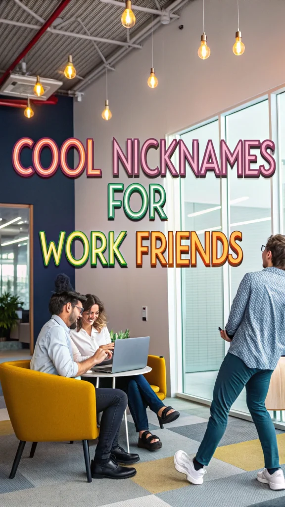 Cool Nicknames for Work Friends