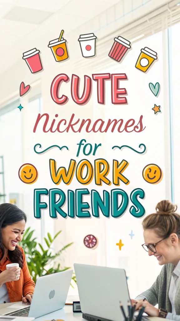 Cute Nicknames for Work Friends