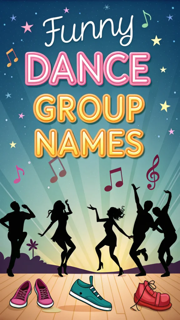  funny dance group names!