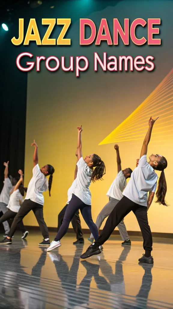 jazz dance group names