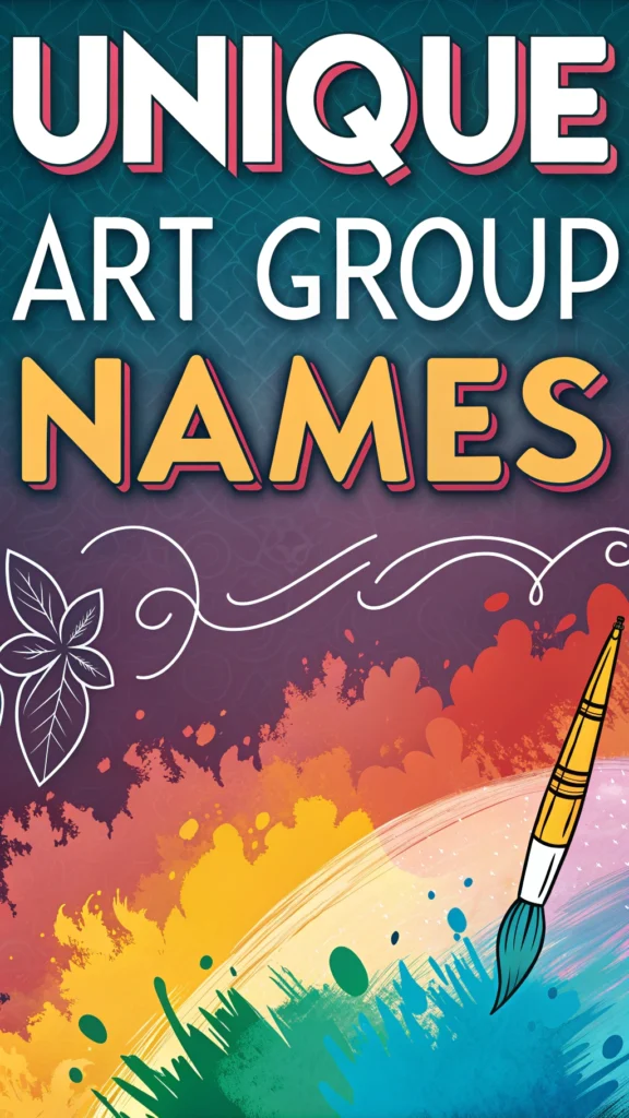 Unique Art Group Names