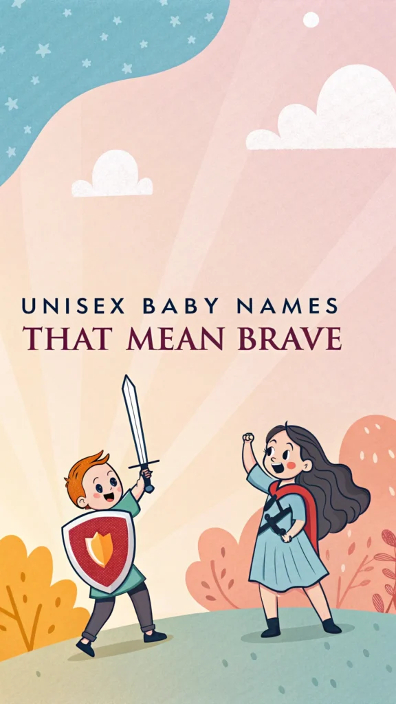Unisex Baby Names That Mean Brave