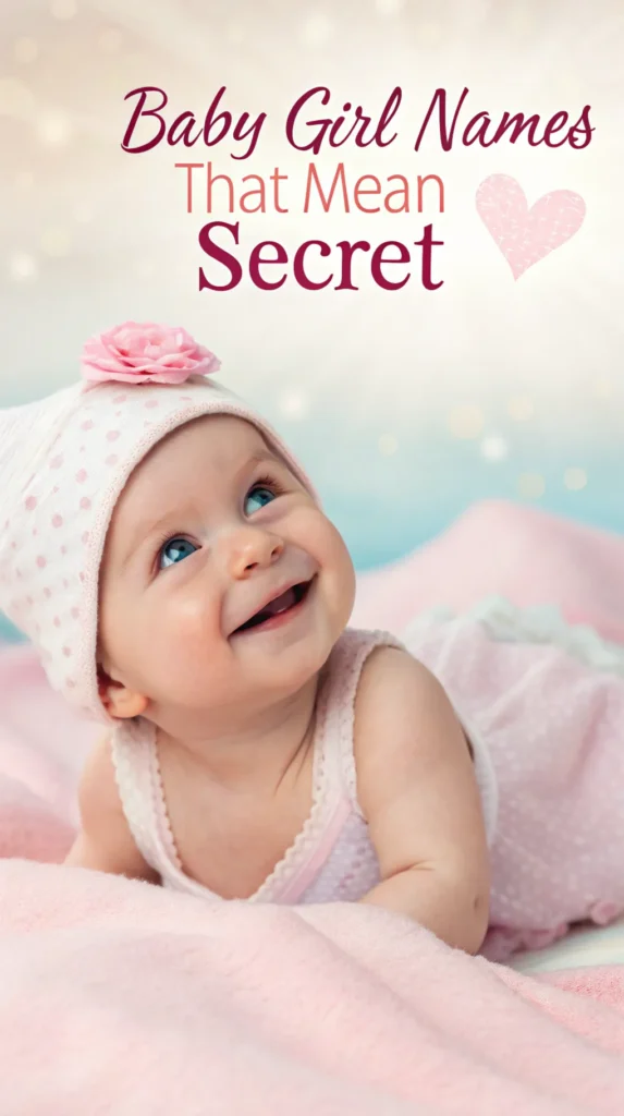 Baby Boy Names That Mean Secret