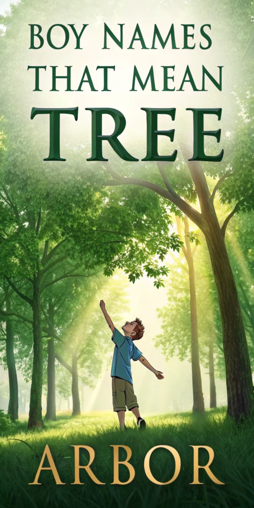 Girl Names That Mean Tree