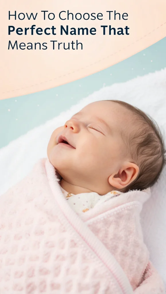 How to Choose the Perfect Name That Means Truth