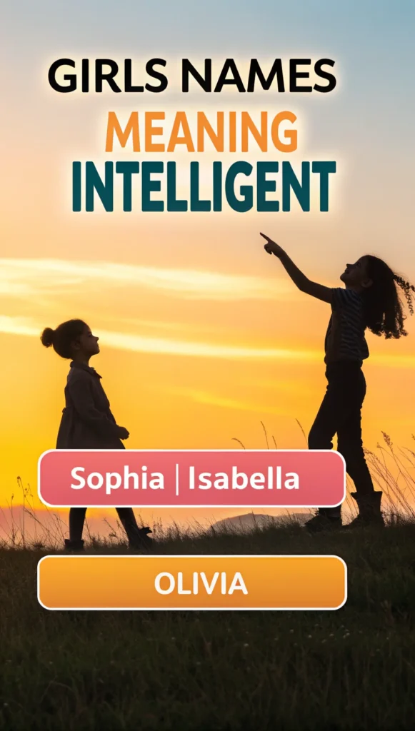 girls Names Meaning Intelligent